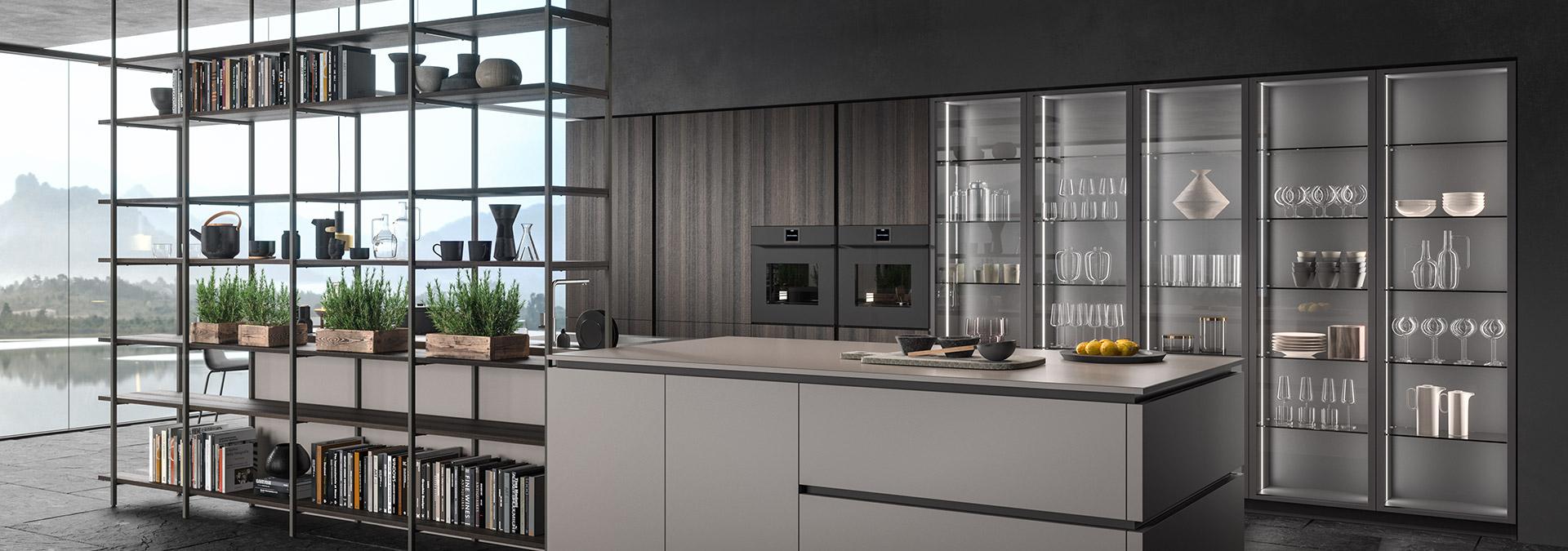 HC.08 THE INTEGRATED FURNITURE SYSTEM FOR THE WHOLE KITCHEN ENVIRONMENT